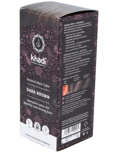 Tinte Herbal Color Castaño Oscuro 100Gr.