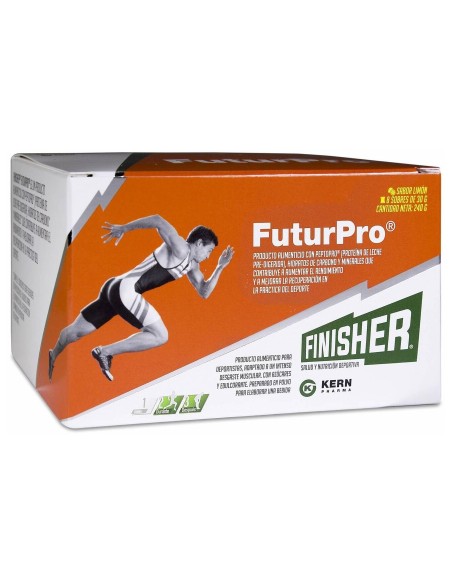 Finisher Futurpro Sabor Limón, 8 Uds