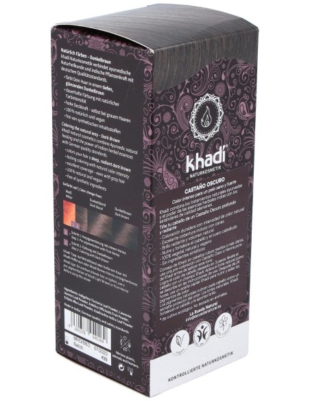 Tinte Herbal Color Castaño Oscuro 100Gr.