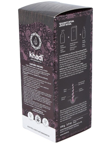 Tinte Herbal Color Castaño Oscuro 100Gr.