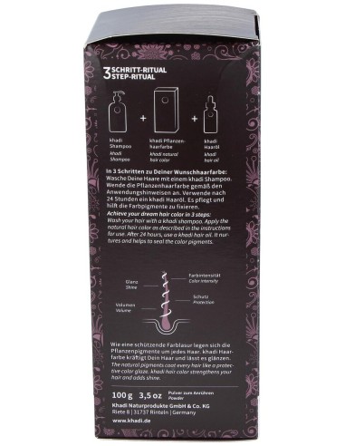 Tinte Herbal Color Castaño Oscuro 100Gr.
