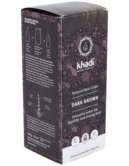 Tinte Herbal Color Castaño Oscuro 100Gr.