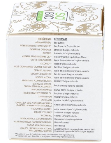 Crema De Dia Antiedad Hialuronico-Argan 50Ml. Bio