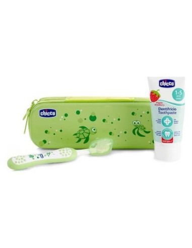 Chicco Set De Higiene Oral Verde, 1 Ud