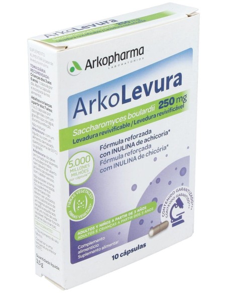 Arkopharma Arkolevura Saccharomyces Boulardii 250Mg 10Caps