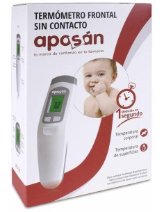 Aposán Termómetro Frontal Sin Contacto, 1 Ud