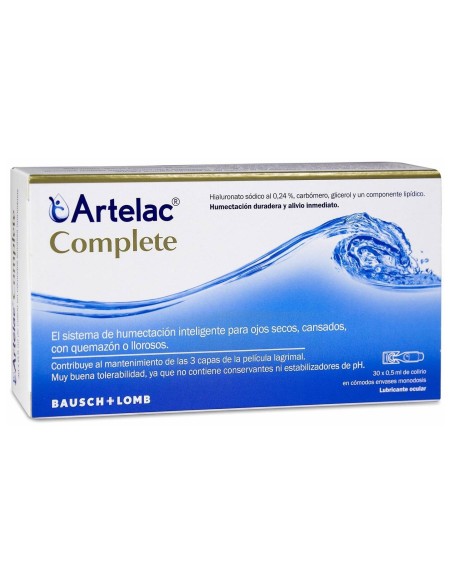 Artelac Complete 30 Unido 0,5 Ml Lag Art