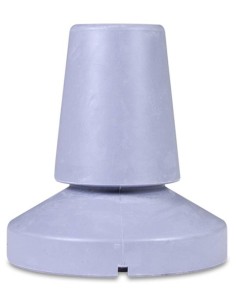 Maxi-Contera De Caucho Gris De 19 Mm, 1 Unidad