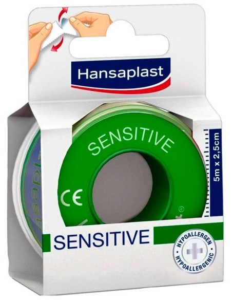 Hansaplast Esparadrapo Hipoalerg Seda 5Mx2,5Cm Blc