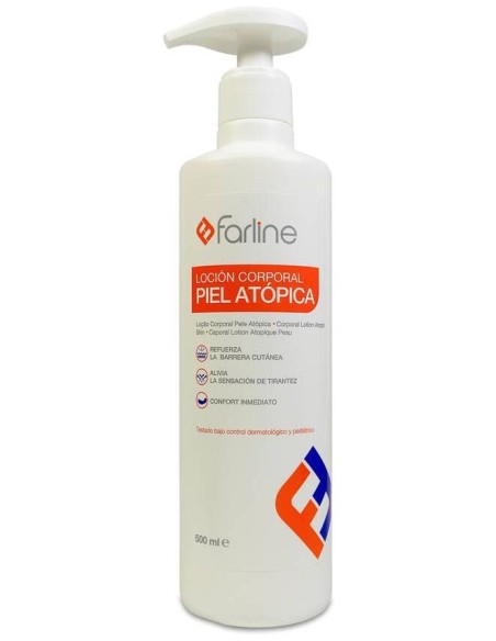 Farline Loción Corporal Piel Atópica, 500 Ml