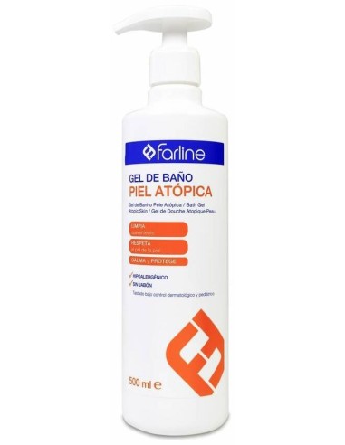 Gel De Banho De Pele Atópica Farline 500 Ml