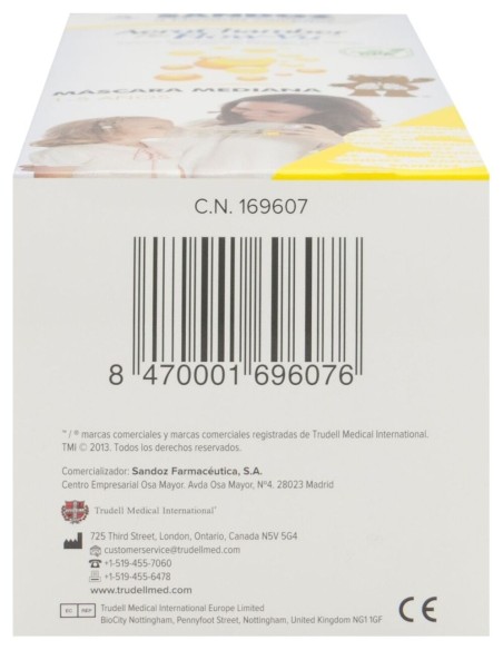 Aerochamber Plus Flow-Vu Cámara De Inhalación Infantil 1Ud