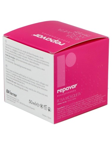 Repavar Crema Regeneradora Antiedad, 50 Ml