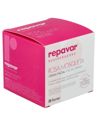 Repavar Crema Regeneradora Antiedad, 50 Ml