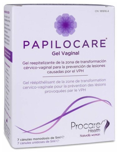 Procare Health Papilocare Gel Vaginal 7X5Ml
