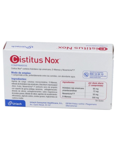 Cistitus Nox, 20 Comprimidos