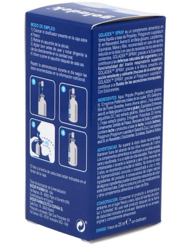Goladek Spray Garganta, 25 Ml
