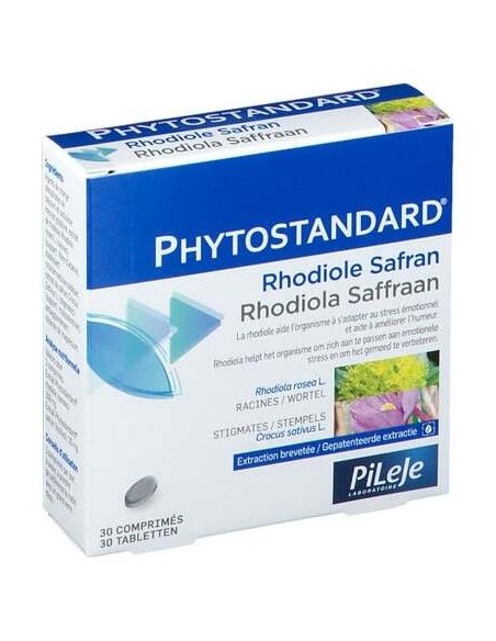 Pileje Phytoprevent Phytostandard Rhodiole Y Safran 30 ComprimS