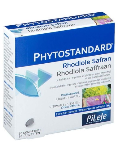Pileje Phytoprevent Phytostandard Rhodiole Y Safran 30 ComprimS