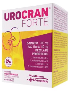 Urocran Forte Sabor Frambuesa 30Sobres