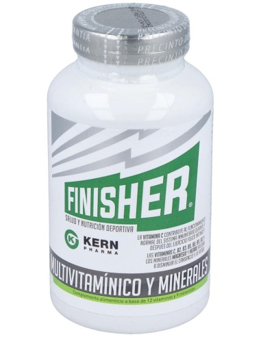 Finisher Multivitamínico Y Minerales, 60 Uds