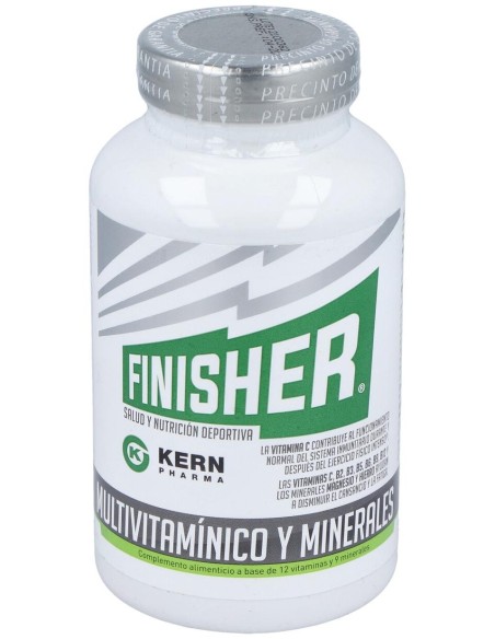 Finisher Multivitamínico Y Minerales, 60 Uds