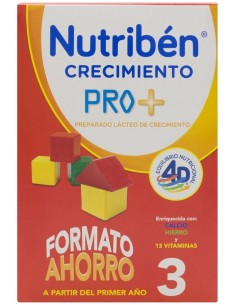 Nutribén Crecimiento 3 Formato Ahorro, 1200 G