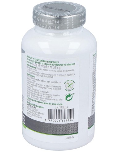 Finisher Multivitamínico Y Minerales, 60 Uds