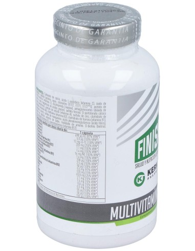 Finisher Multivitamínico Y Minerales, 60 Uds