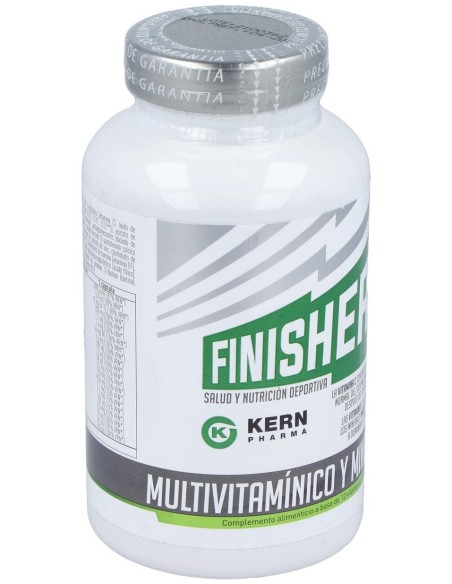Finisher Multivitamínico Y Minerales, 60 Uds