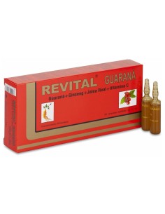 Revital Guaraná, 20 Ampollas