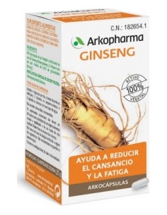 Arkopharma Arkocápsulas Ginseng, 45 Cápsulas