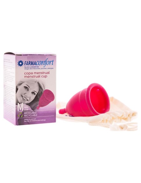 Farmaconfort Copa Menstrual Tamaño Mediano, 1 Ud