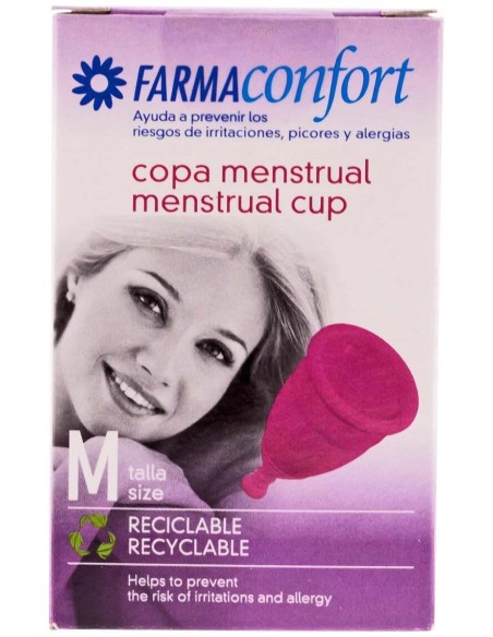 Farmaconfort Copa Menstrual Tamaño Mediano, 1 Ud