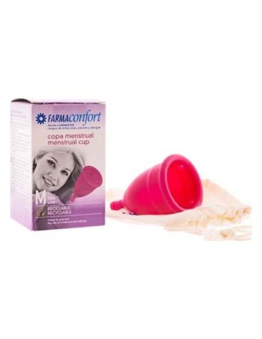 Farmaconfort Copa Menstrual Tamaño Mediano, 1 Ud