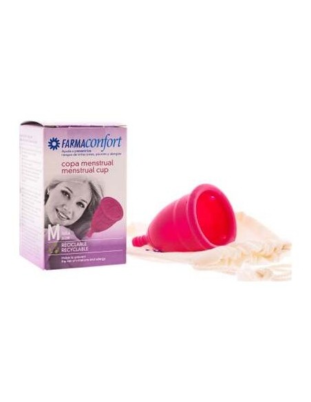 Farmaconfort Copa Menstrual Tamaño Mediano, 1 Ud