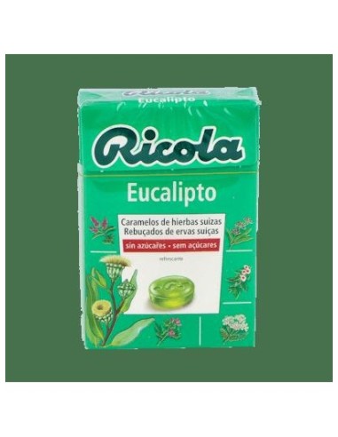 Ricola Eucaliptus Caramelos Sin Azúcar 50G