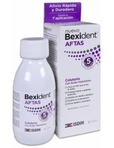 Isdin Bexident Aftas Colutorio Con Ácido Hialurónico 120Ml