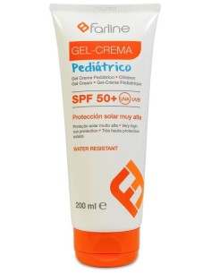 Farline Gel-Crema Pediátrico Spf 50+, 200 Ml