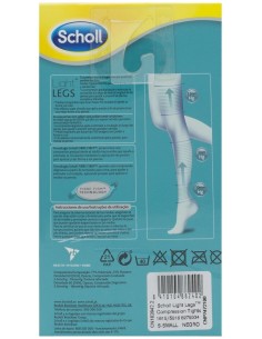 Scholl Light Legs Medias De Compresión Ligera 60 Den Negro Talla S, 1 Ud 2