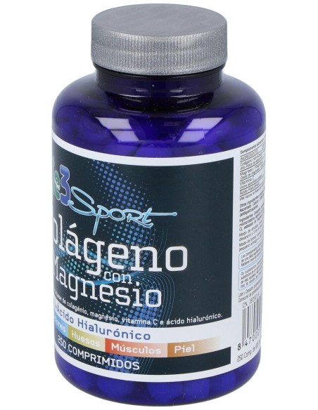 Bie3 Sport Colágeno Con Magnesio, 250 Comprimidos
