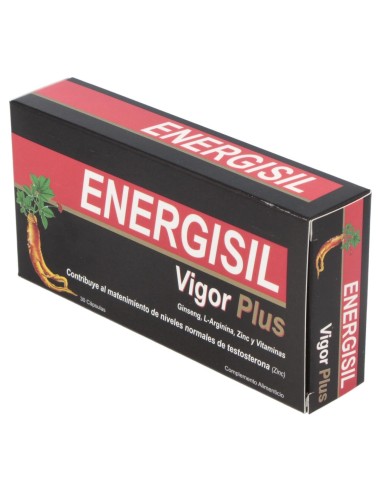 Energisil Vigor Plus (Ginseng+Arginina) 30Cap.