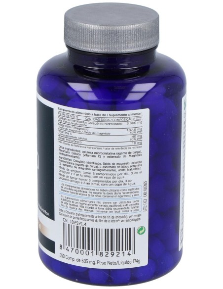 Bie3 Sport Colágeno Con Magnesio, 250 Comprimidos