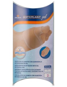 Actius Protector Elástico Juanete Acp924 Talla S, 2 Unidades