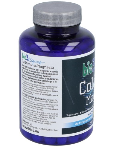 Bie3 Sport Colágeno Con Magnesio, 250 Comprimidos