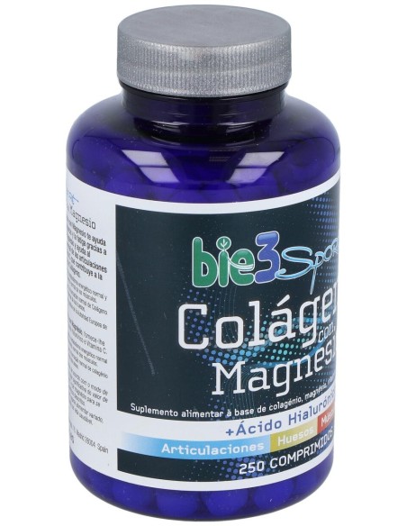 Bie3 Sport Colágeno Con Magnesio, 250 Comprimidos