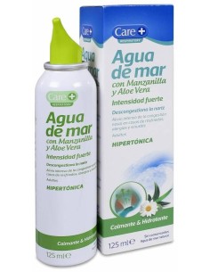 Care+ Agua De Mar Intensidad Fuerte Hipertónica, 125 Ml