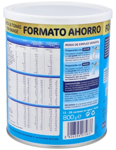 Ordesa Fontactiv Forte Sabor Vainilla 800G
