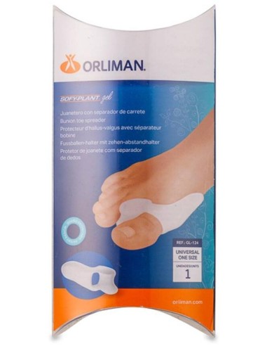 Orliman Protector De Juanete Con Separador De Carrete Talla Única, 1 Ud