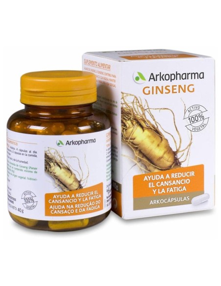Arkopharma Arkocápsulas Ginseng, 84 Cápsulas